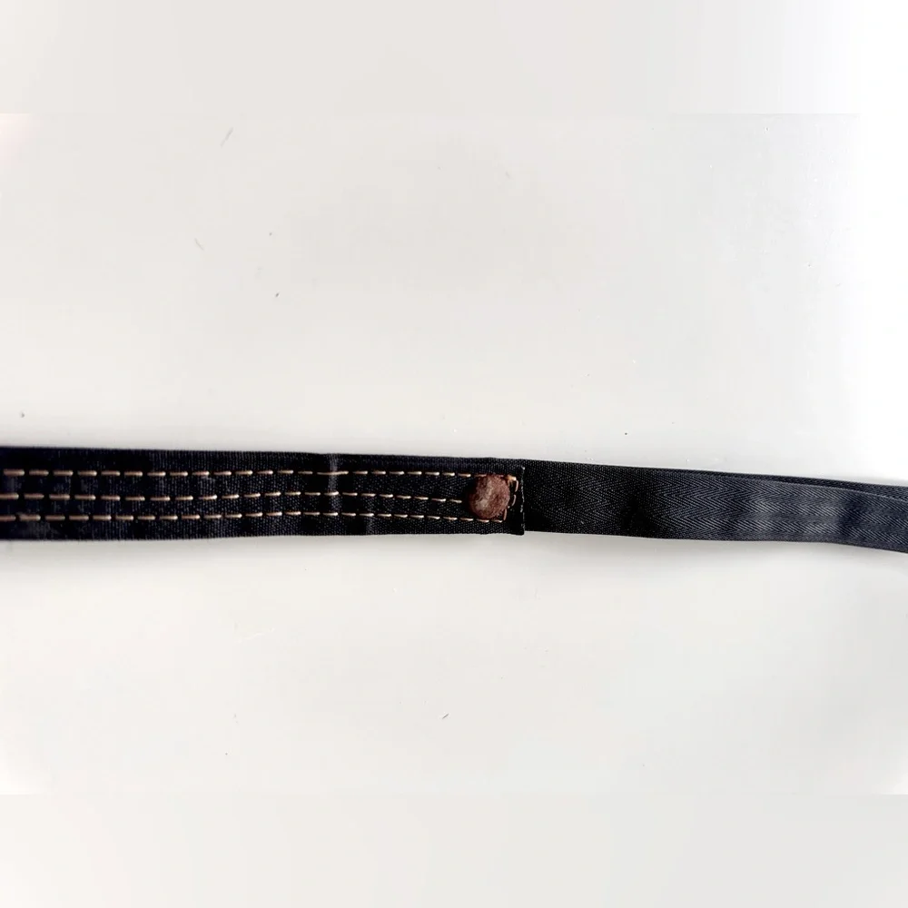 26” Short Close Control Dog Lead Leash Thick Heavy Duty Black (#A)